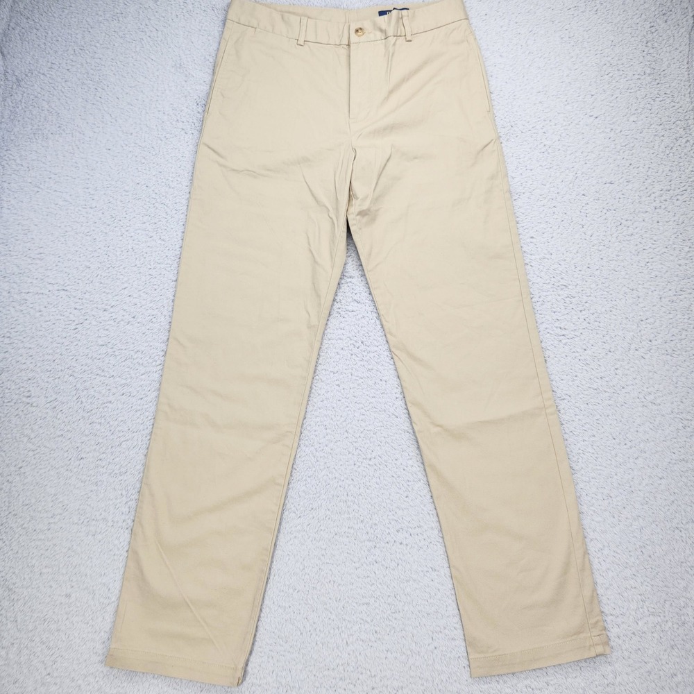 Polo Ralph Lauren Boys Khaki Chino Pants Size 20 Tan Stretch Cotton NEW